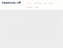 Tablet Screenshot of frontiva.com